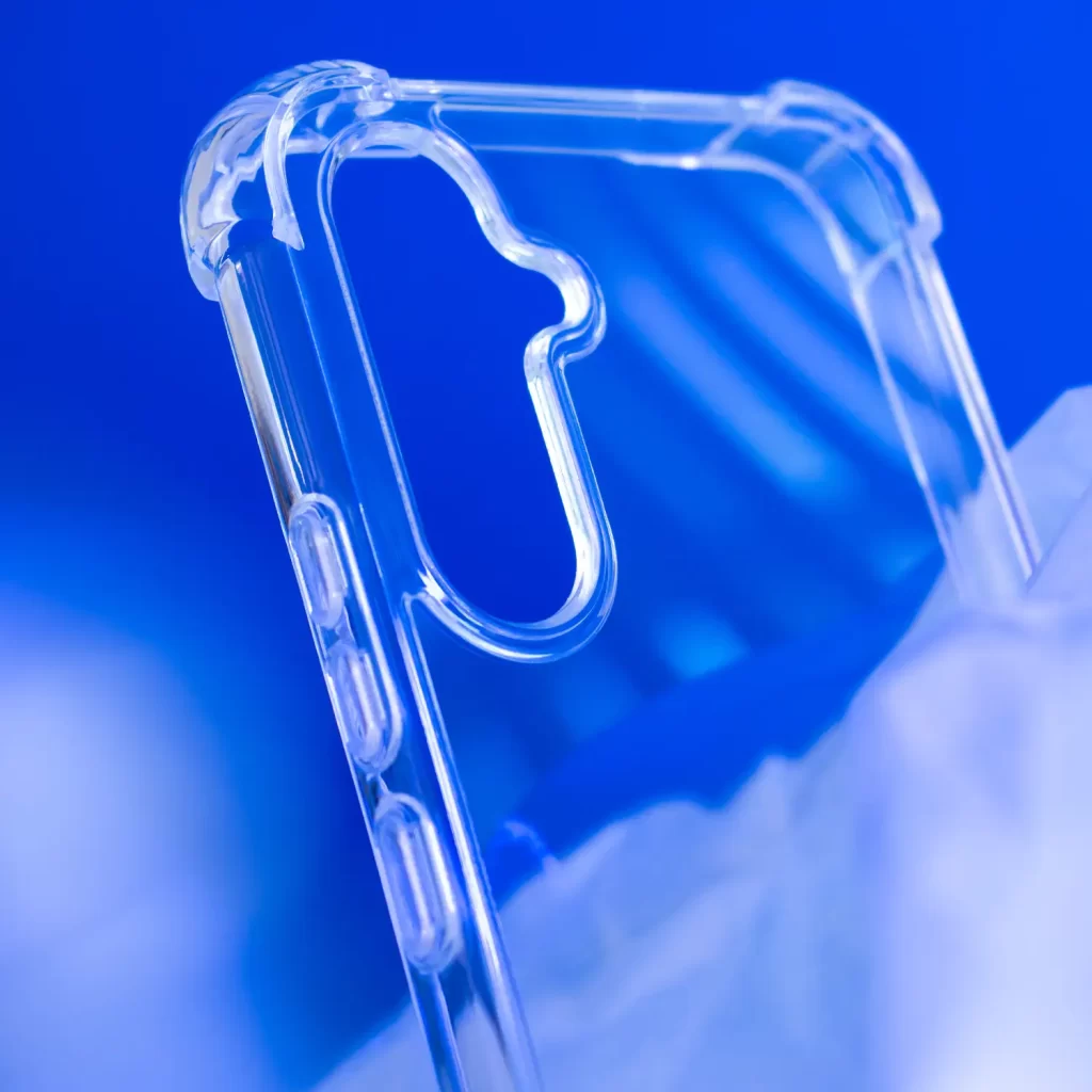 funda transparente para celulares